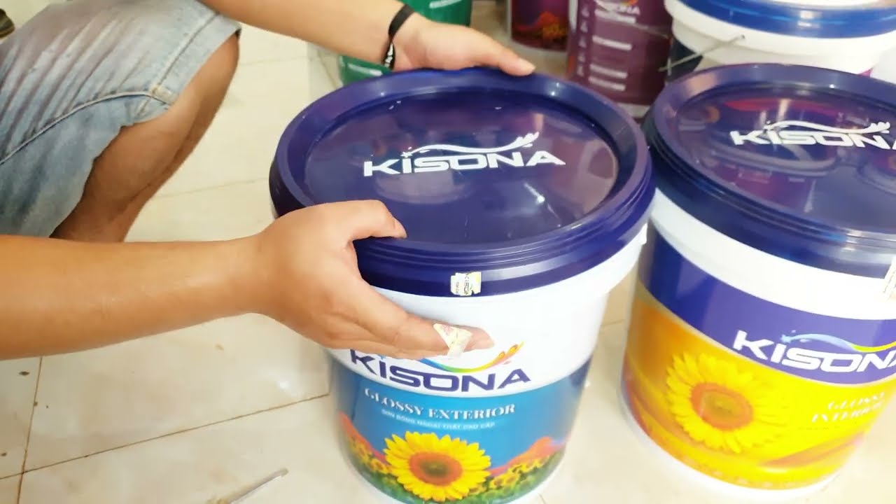 Hướng Dẫn Cách Mở Nắp Thùng Sơn Đơn Giản, Nhanh Nhất