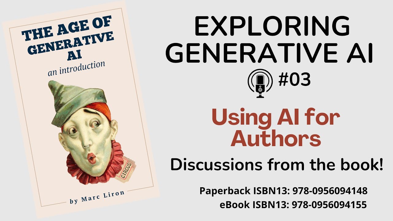 The AI Pen - Using Generative AI for Authors. A short discussion!