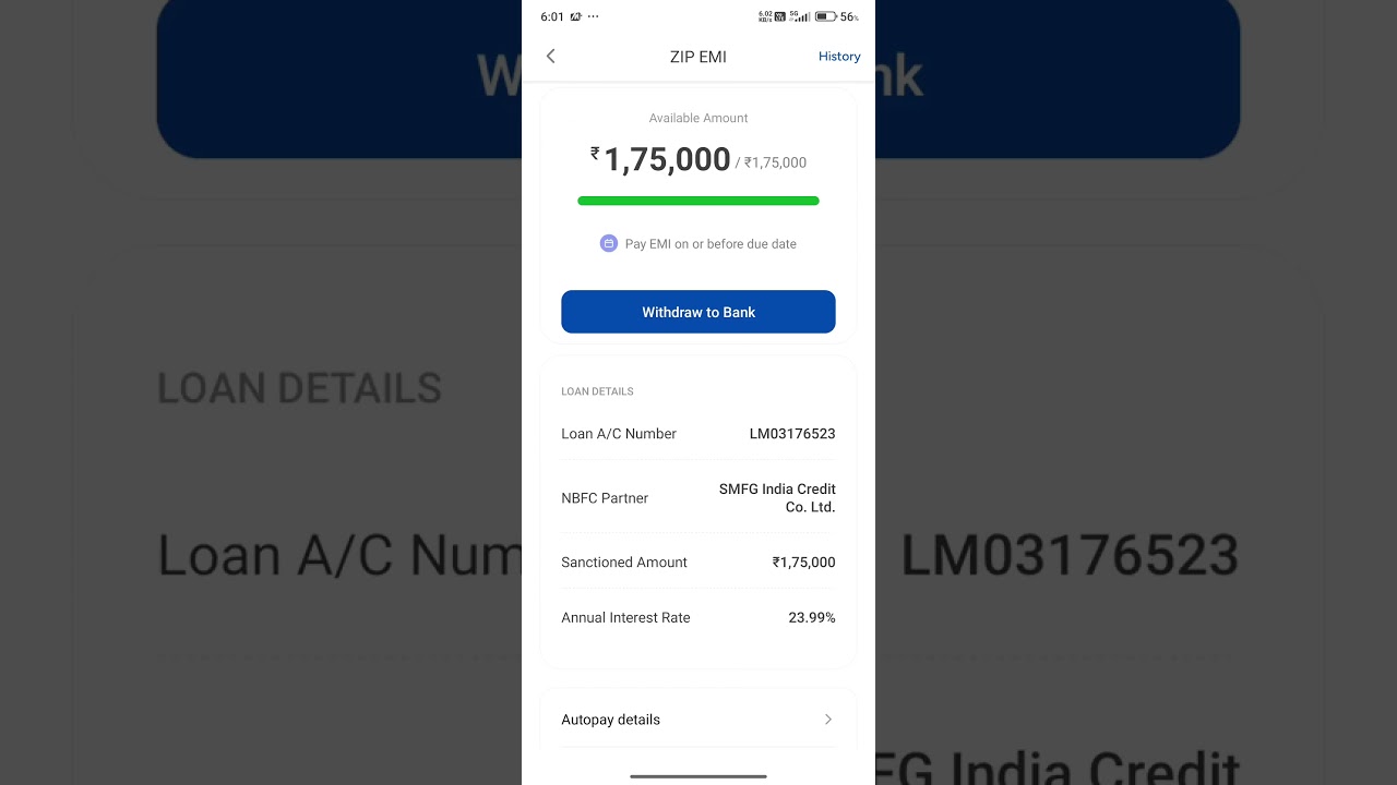Mobikwik Zip emi loan #money