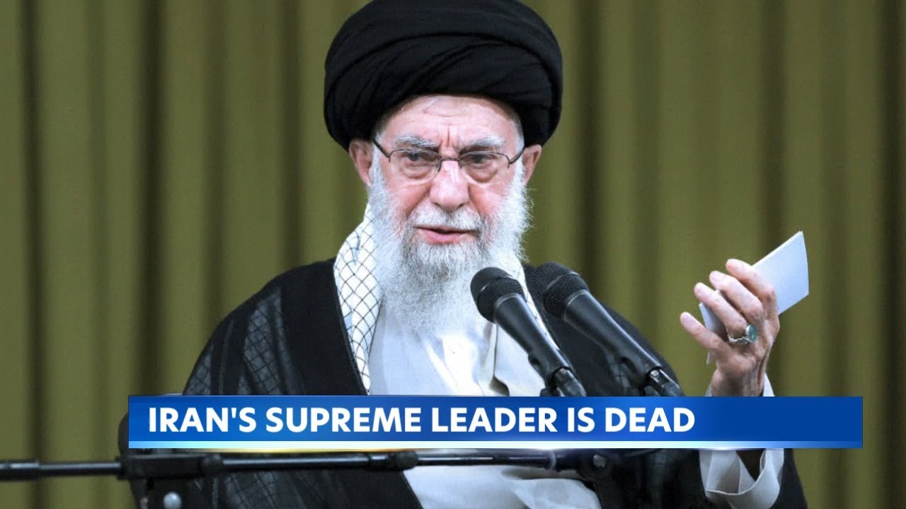 Iranian supreme leader Khamenei killed in U.S.-Israeli air strikes