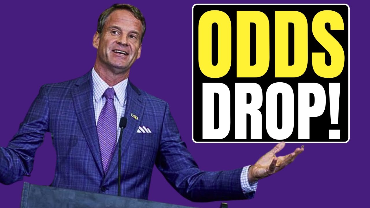 LSU has CRAZY ODDS this year….
