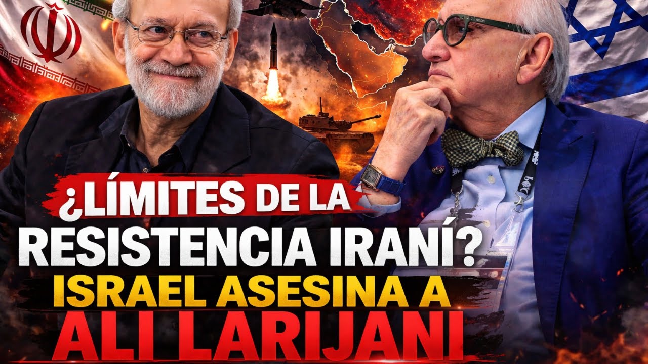 ENTREVISTA ¿Límites de la Resistencia Irani?Israel Asesina a Ali Larijani | Alfredo Jalife