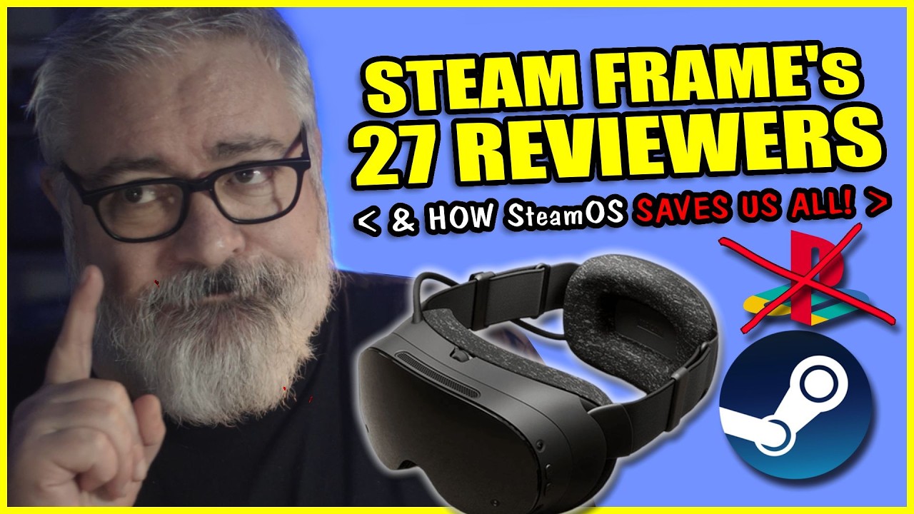 27 обзорных образцов Steam Frame... и как VALVE спасает ПК-гейминг и ставит в неловкое положение ...