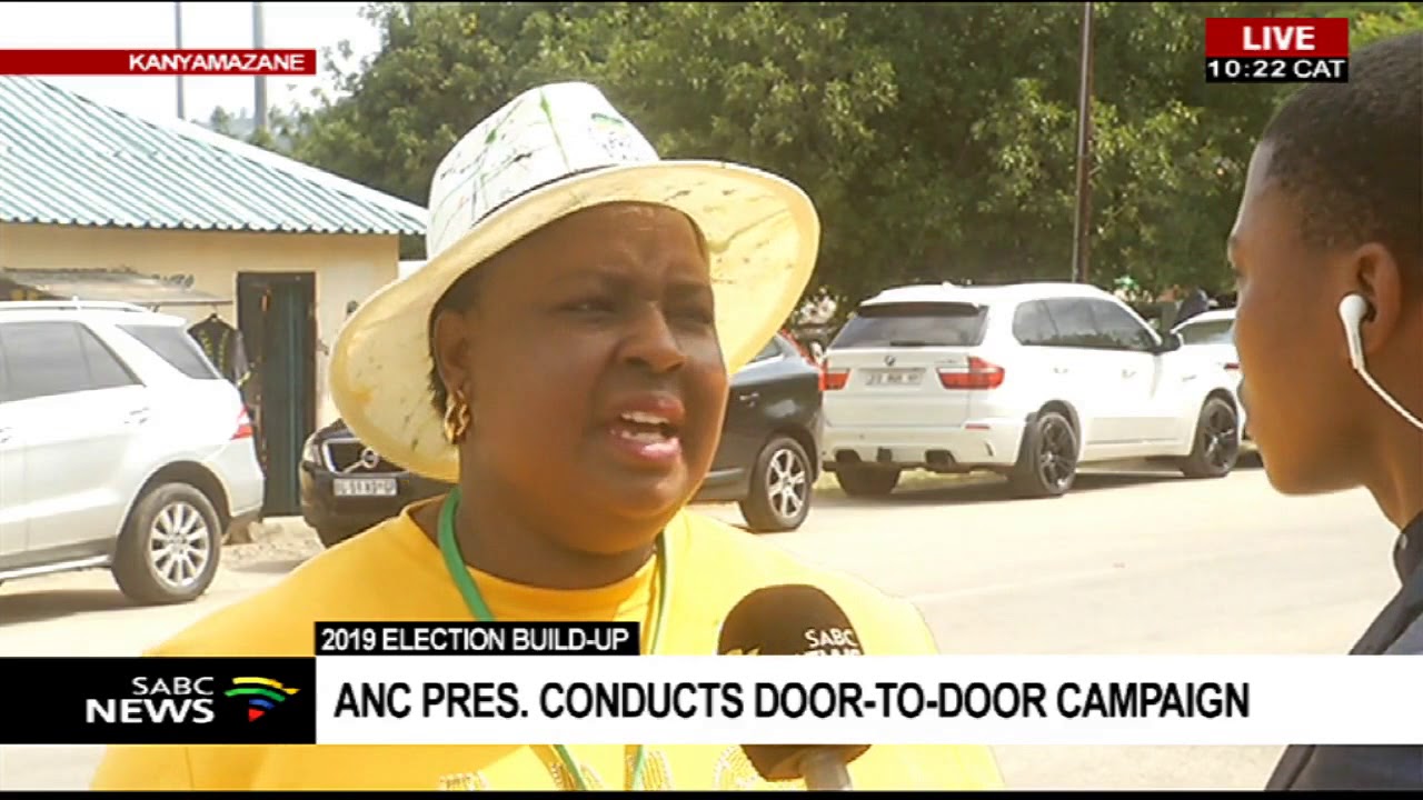 ANC on a door-to-door campaign in Kanyamazane