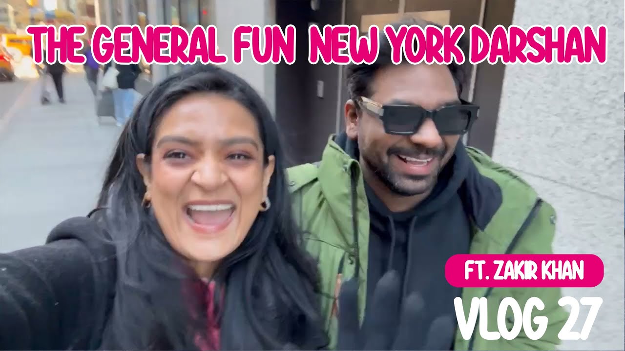 The General Fun New York Darshan Ft. ​⁠@ZakirKhan. &lsquo;Yeah&rsquo; by ​⁠@RafinhaBastos