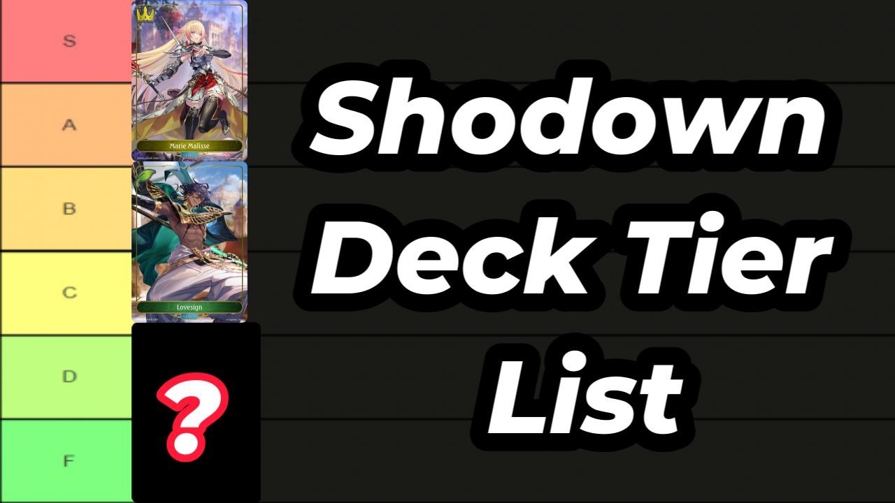 Shadowverse Evolve: Showdown Deck Tier list!