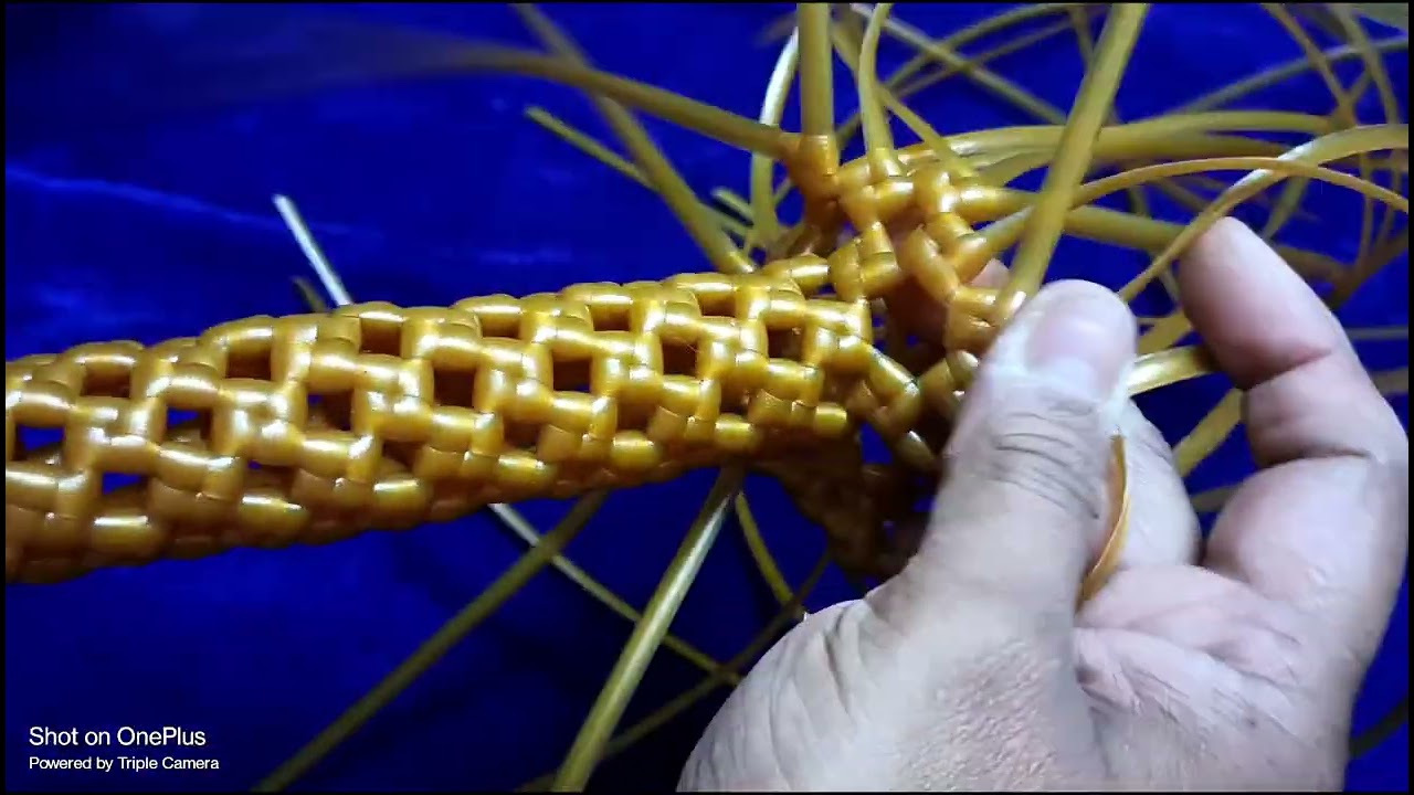#plasticwire #kuthuvilakku part 2/3 #trend #diy #trending #trendingvideo #handmade #art #lamp