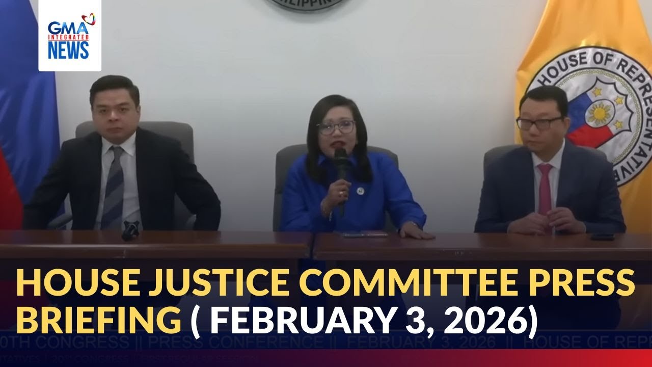 House Justice Committee press briefing | GMA Integrated News