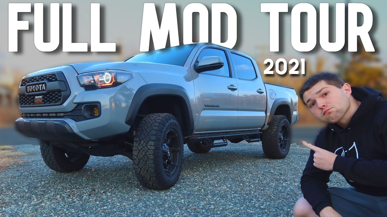 Lifted Tacoma TRD Off Road - Build Update 2021 (Tons of Mods)