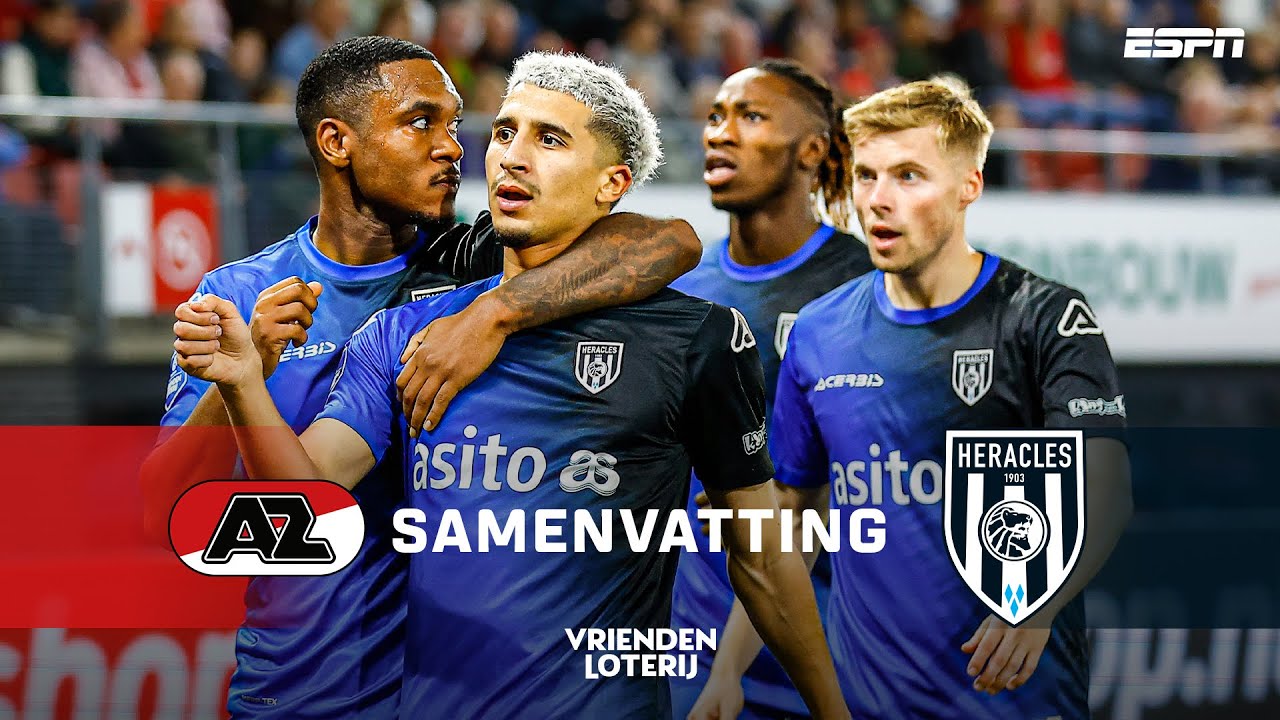 ⚫️⚪️ HERACLES verpest PERFECTE SCORE AZ ❌💯 | Samenvatting AZ - Heracles Almelo