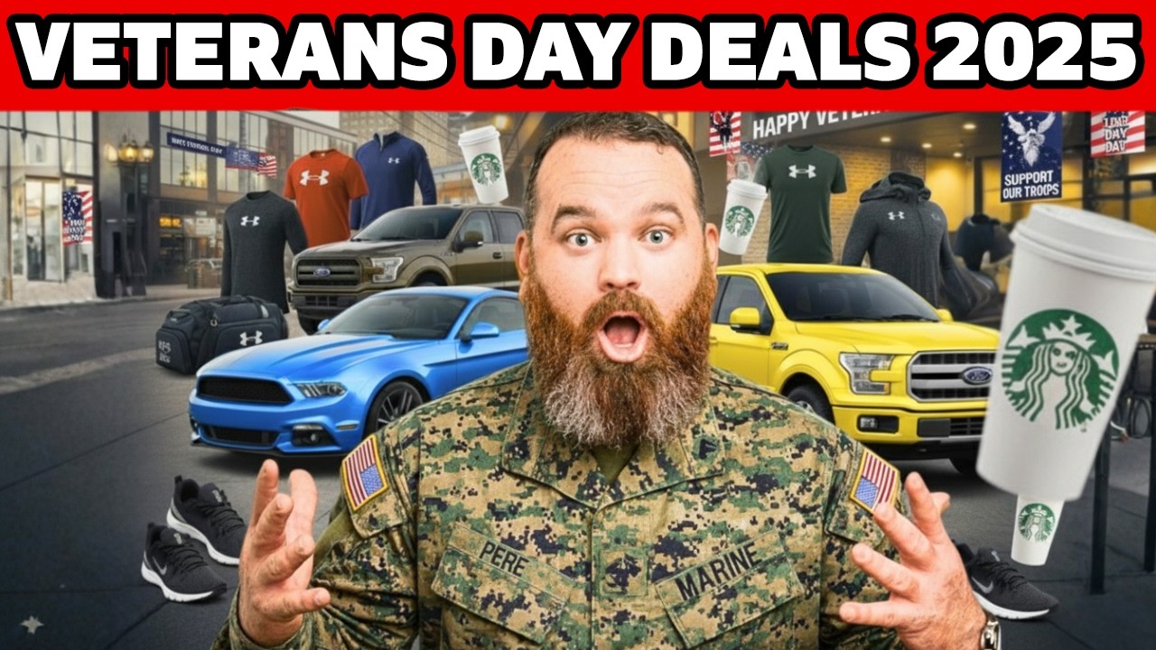 Veterans Day 2025: EVERY Free Deal You Can Get
