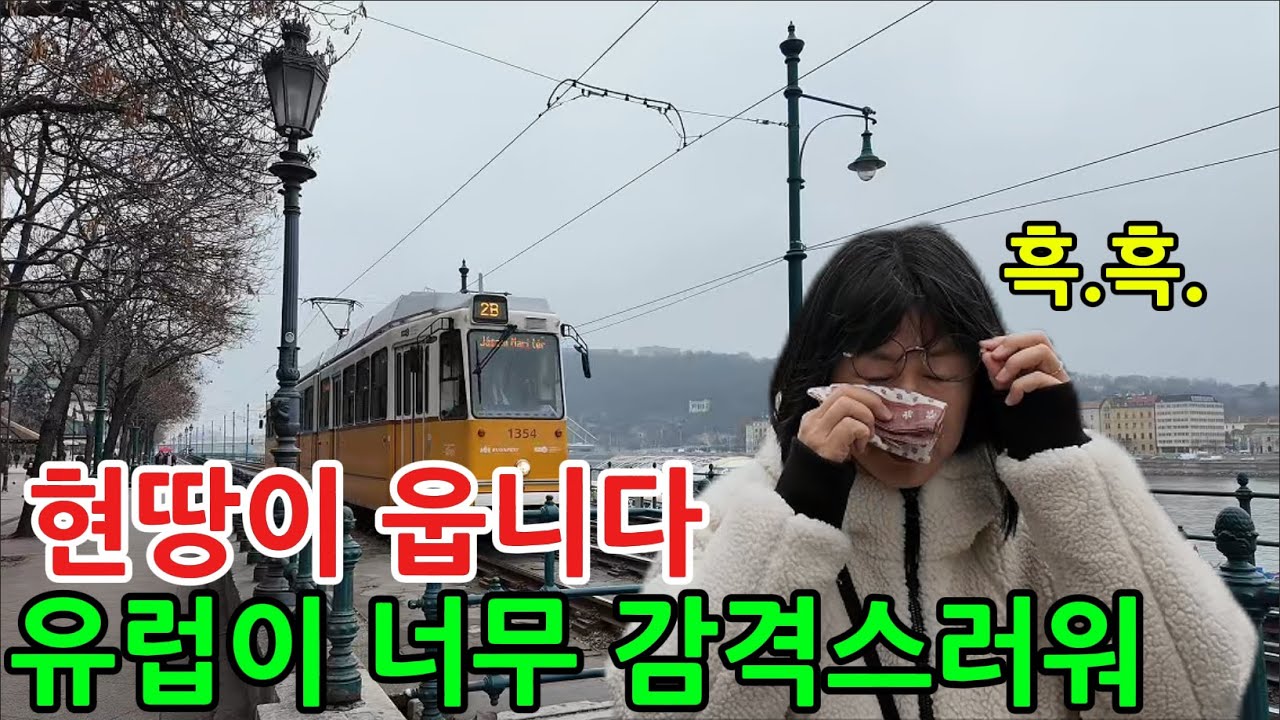 [50대부부 직장그만두고 세계여행91]🇭🇺 부다페스트 한달살기 시작/ 내가 유럽에 오다니 감격의 눈물