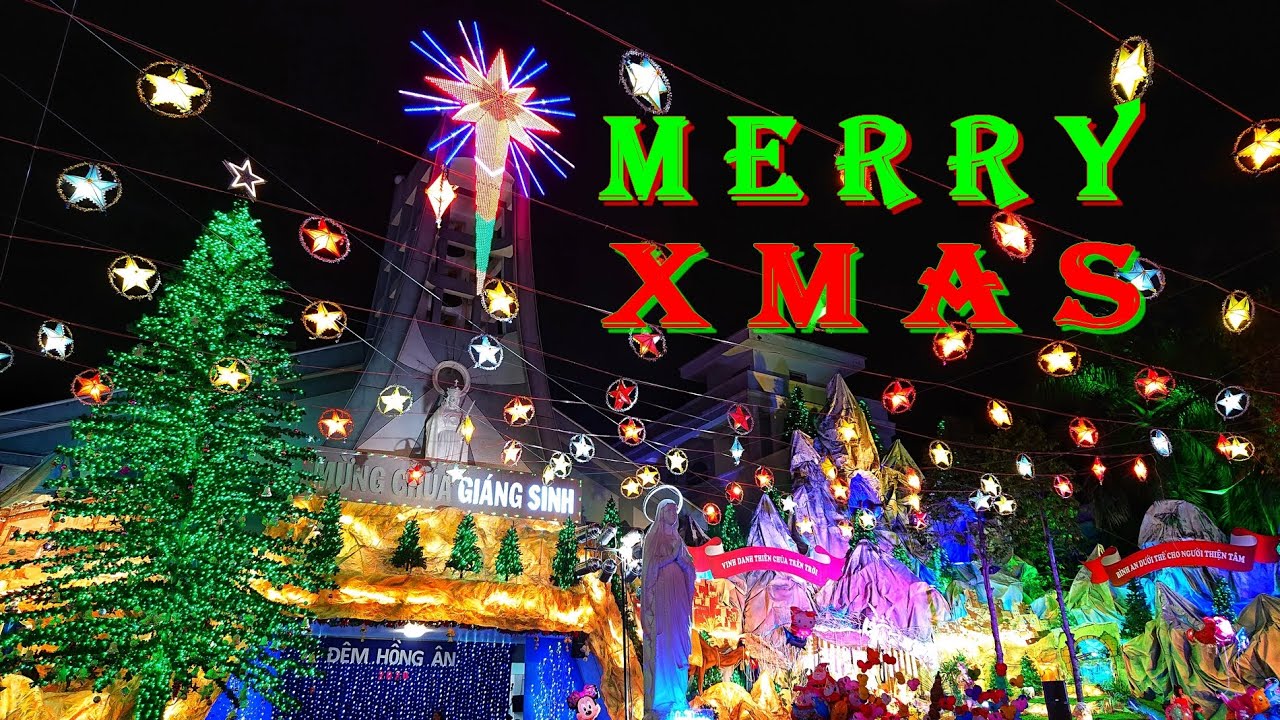 Sài Gòn đêm Noel về Xóm Đạo quận 8 đón Giáng Sinh | Vietnam Christmas