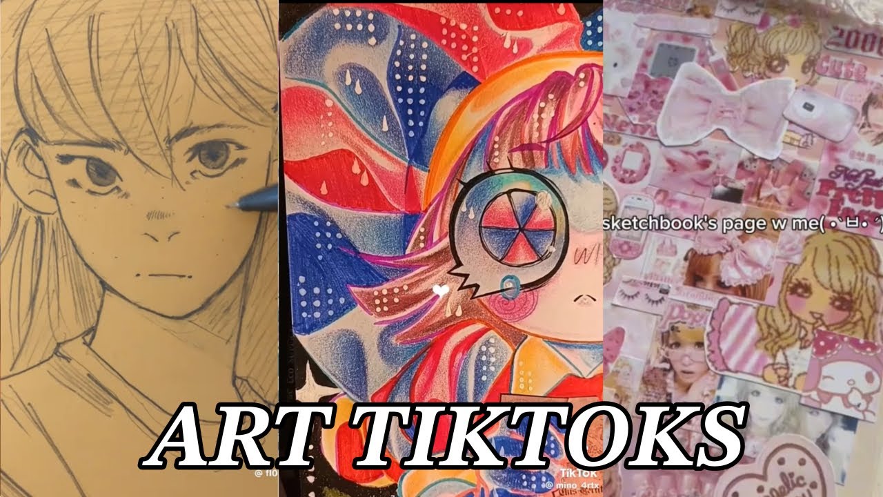 🐥 15 MINUTES OF COZY ART TIKTOKS TO HEAL YOUR ART BLOCK