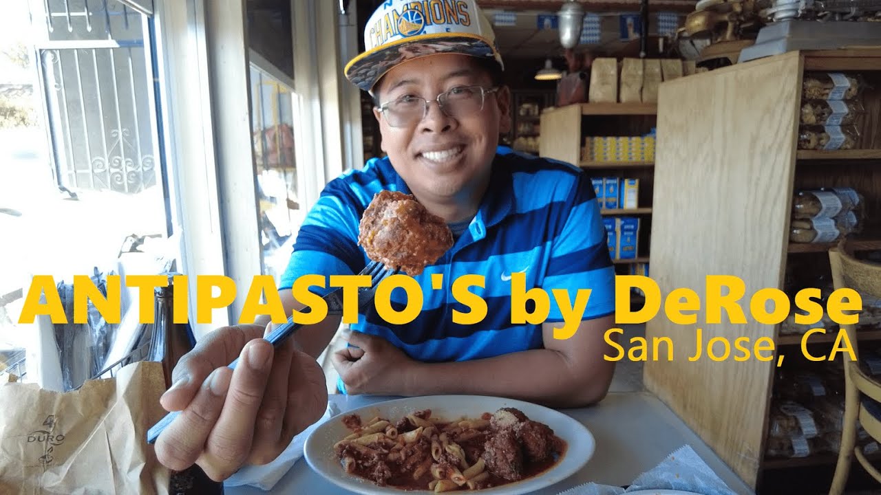 WHAT TO EAT l Antipasto's By DeRose Gourmet Meat Fish & Deli l Italian Restaurant l San Jose, CA