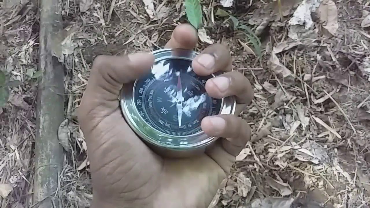 Como usar uma Bússola simples!