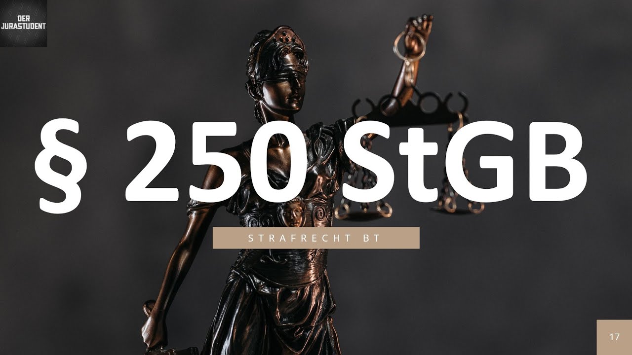 Schwerer Raub (§ 250) I Strafrecht BT 21