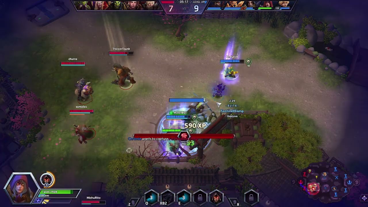 Session 2:  Heroes of the Storm (Valla Gameplay)