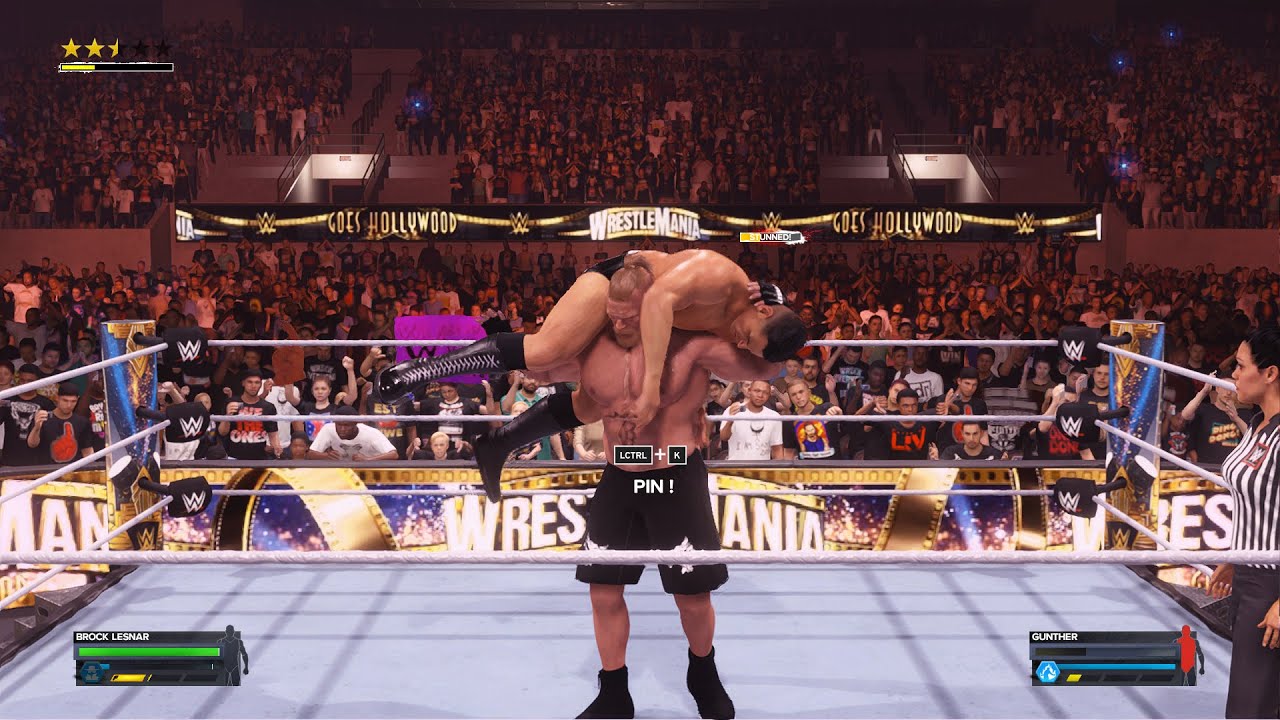 Streak vs Career | Brock Lesnar vs Gunther — The Ultimate 2026 Showdown WWE2K24