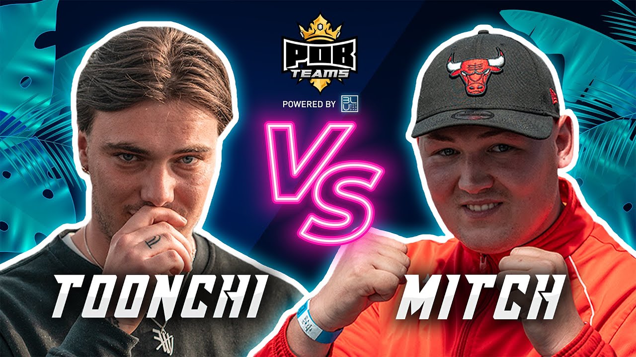 😡'NIET AANRAKEN' | TOONCHI (Geen Team) vs MITCH (Team Mennis) | Punchoutbattles Teams Promo Event
