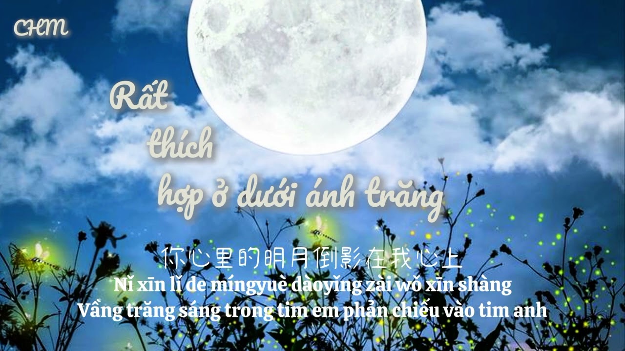 [ Vietsub+pinyin ] Rất thích hợp dưới ánh trăng -很适合在月光下