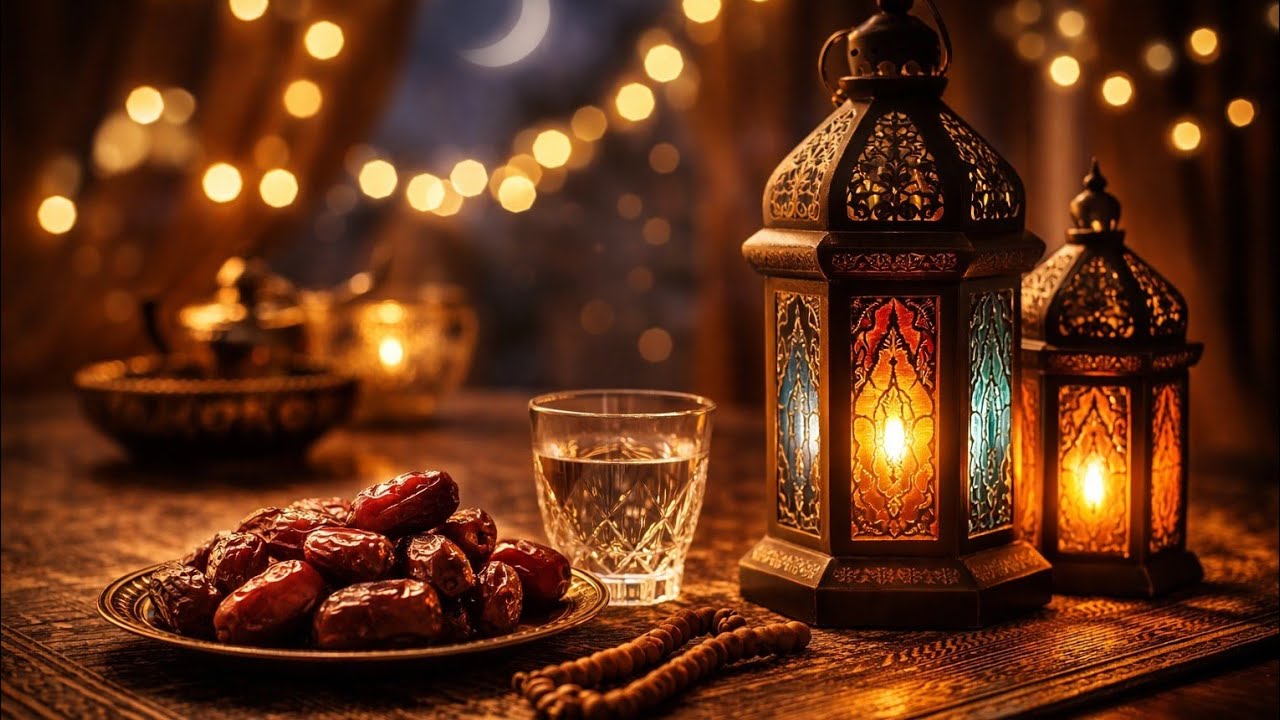 🌙فوانيس رمضان وخلفيات روحانية #موسيقى_رمضانية هادئة تبعث على السكينة والأجواء الرمضانية Ramadan 2026