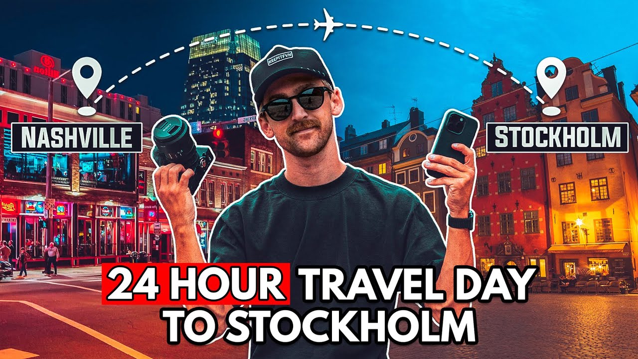 24 Hour Travel Day: Nashville to Stockholm | Vlog 01