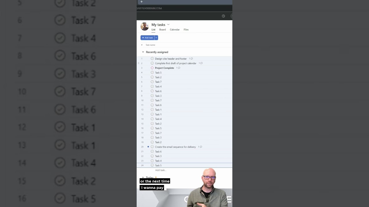 The simple procedure for managing tasks in Asana #workmanagement #business #workstrategy