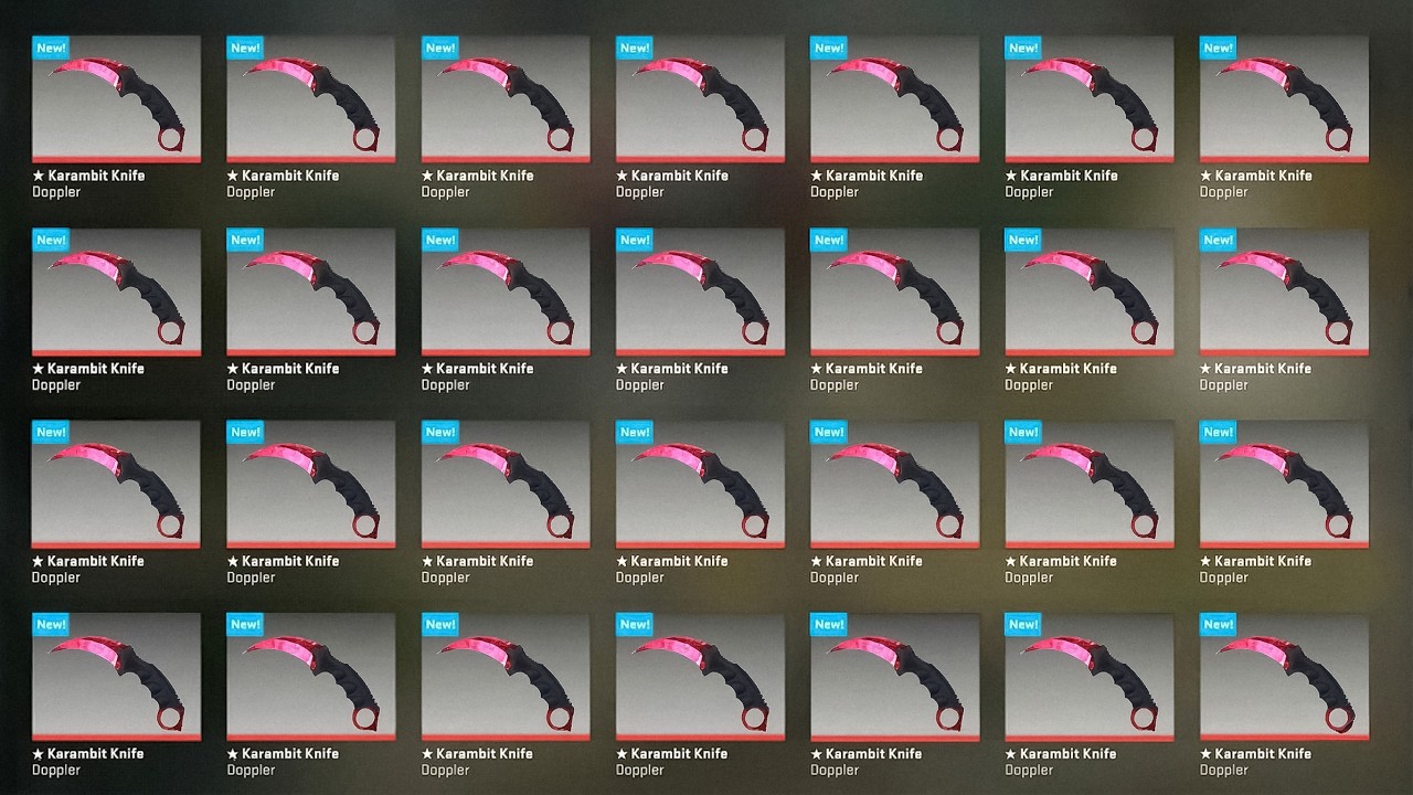 20-кратное повышение цены на KARAMBIT RUBY (12 000 долларов)