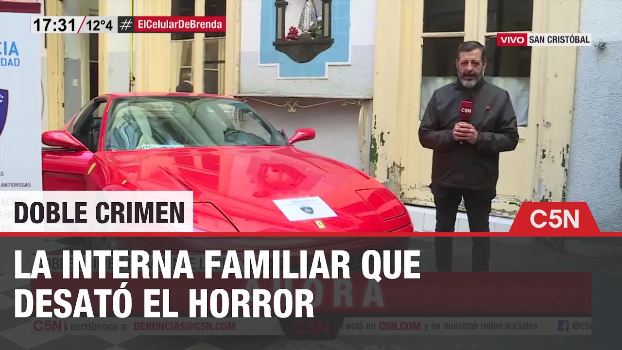 DOBLE CRIMEN de Vicente López: El parricida PLANIFICÓ el ATAQUE y el posterior ESCAPE