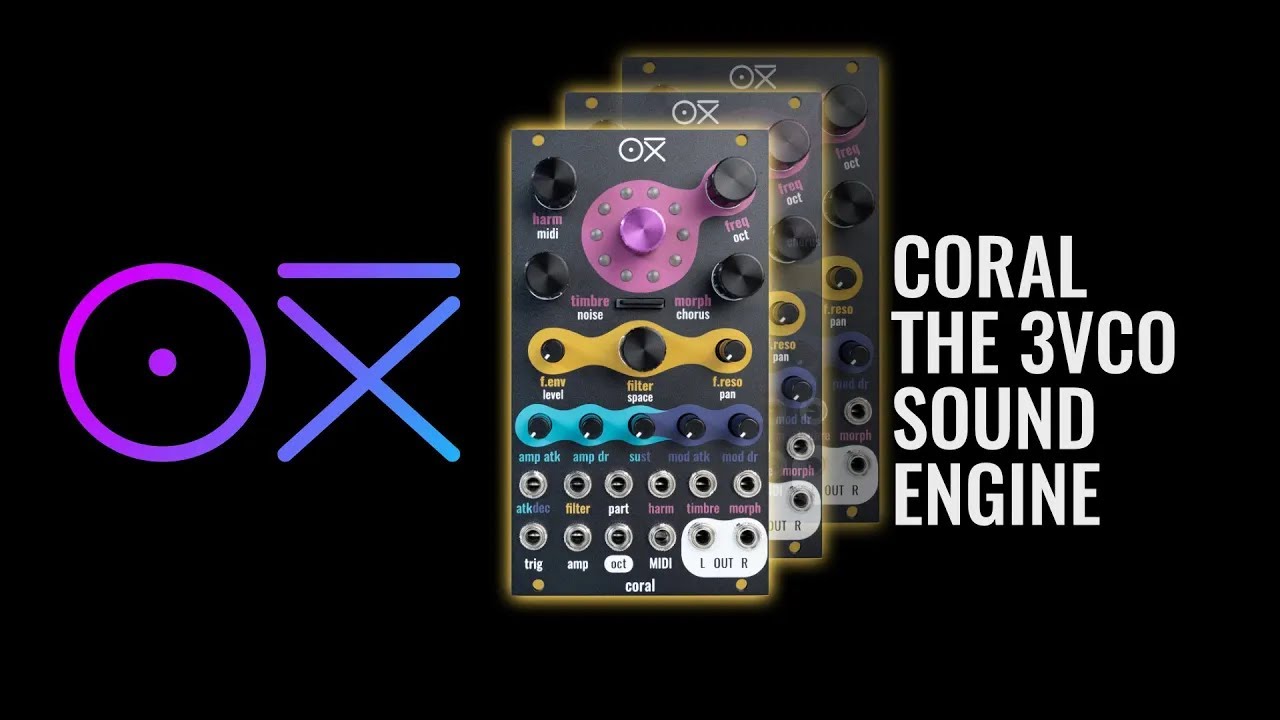 GAME ON‼️ with CORAL and the new 3VCO Synth Engine