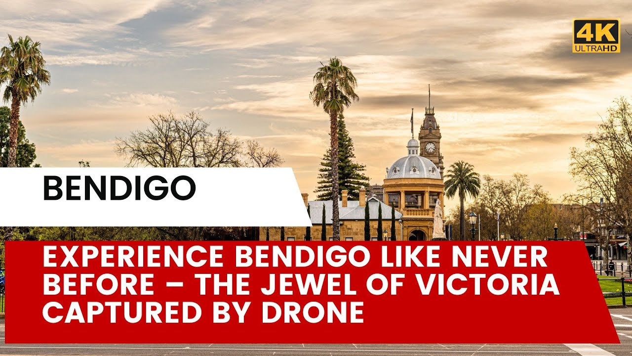 Experience Bendigo like never before – the jewel of Victoria captured by drone!  #Bendigo #Explore