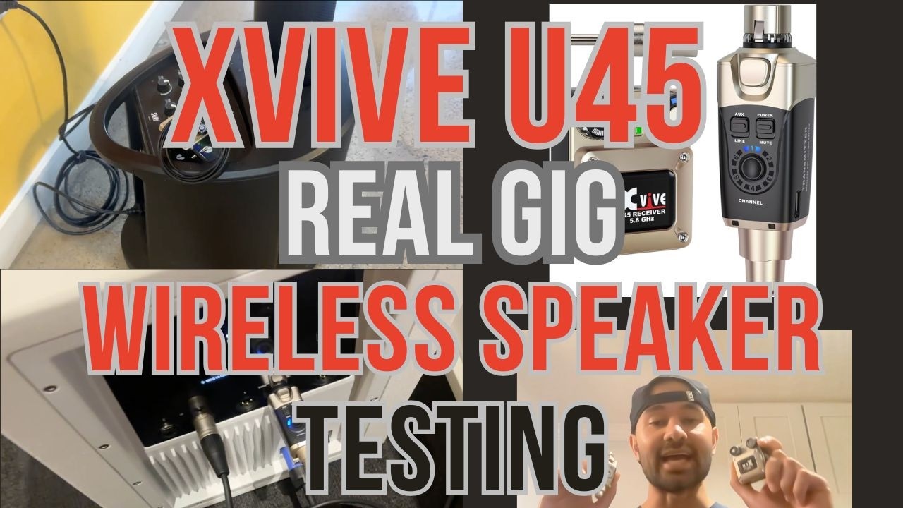 An IEM to run WIRELESS SPEAKERS??? No more XLR cables needed? -- Xvive U45 Review Part II