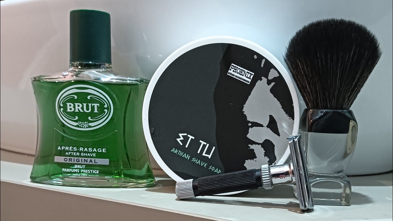 Le profumazioni della rasatura: Il Fougere. Et Tu PAA, Brut, Gibbs n15, PAA Astraeus
