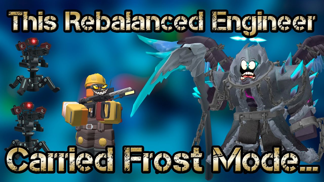 Rebalanced Engineer vs Frost Mode (Solo Triumph) | Roblox TDS