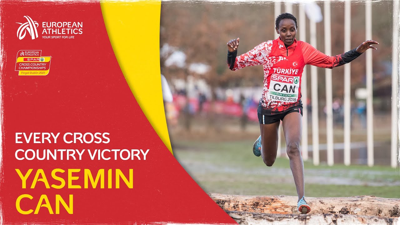 UNBEATABLE Yasemin Can - Every European Cross Country Victory