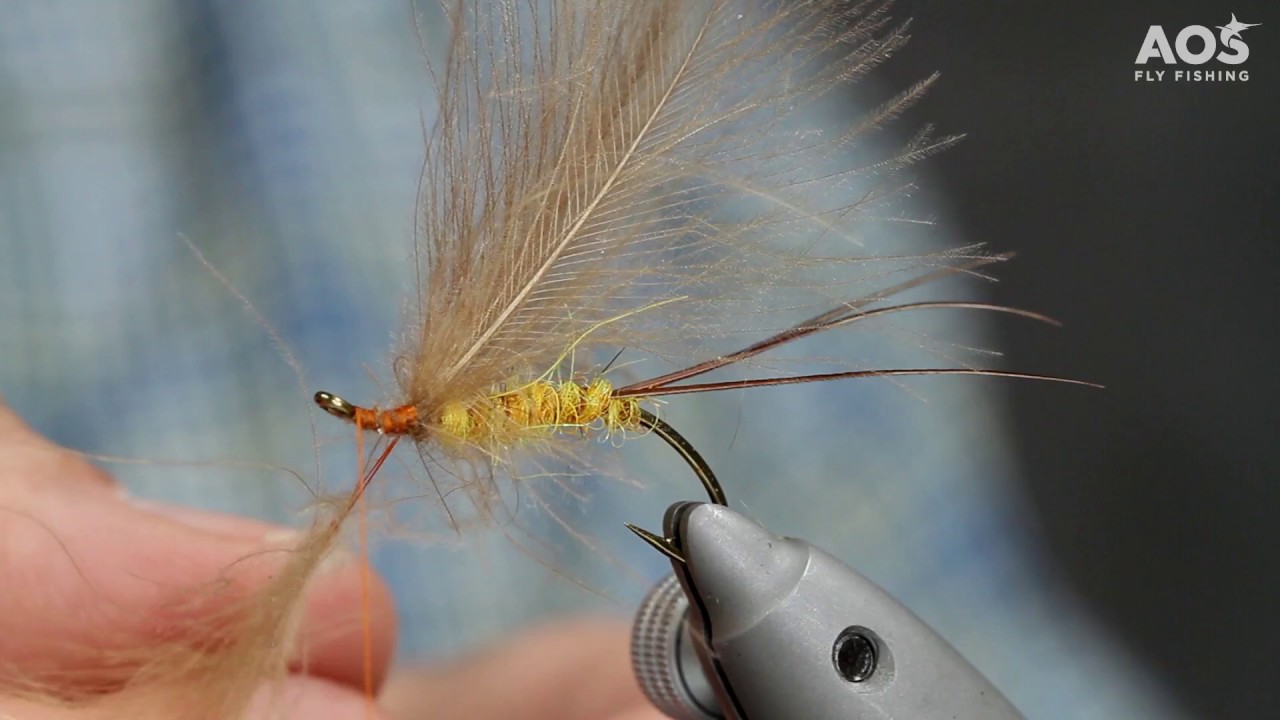 AOS Fliegenbinden - Video #02 - Danica Maifliege Trockenfliegen