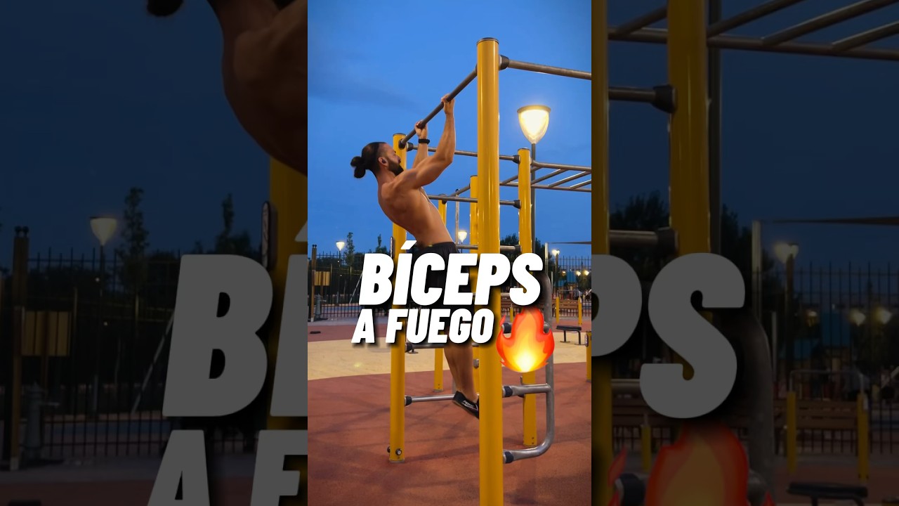 B&Iacute;CEPS con CALISTENIA #calistenia #dominadas