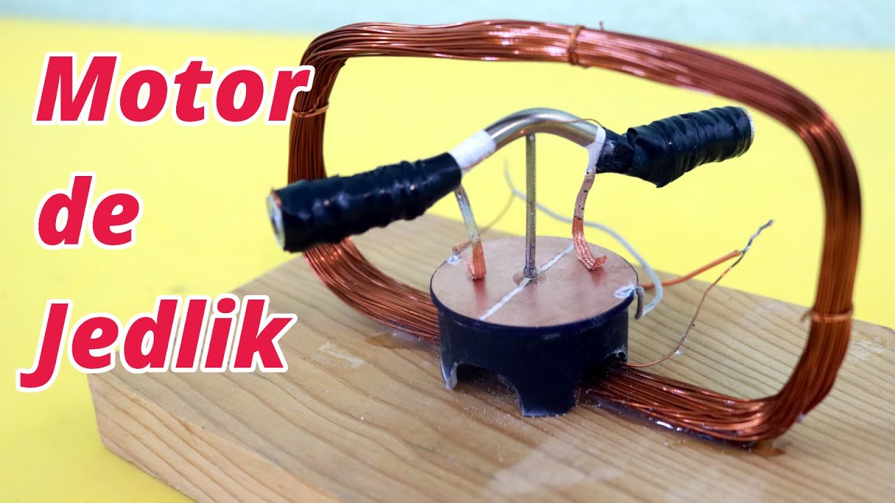 Maquinas Electricas Antiguas: El Motor de Jedlik