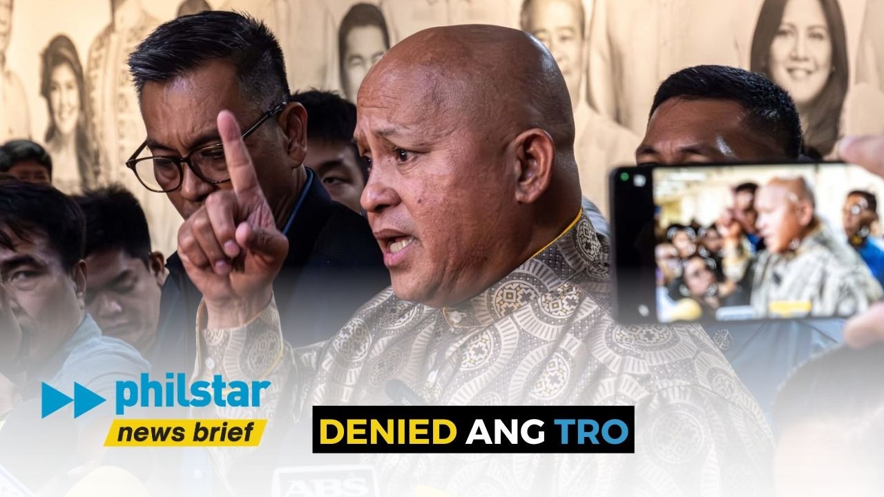 Temporary Restraining Order ni Sen. Bato, tinanggihan ng Supreme Court