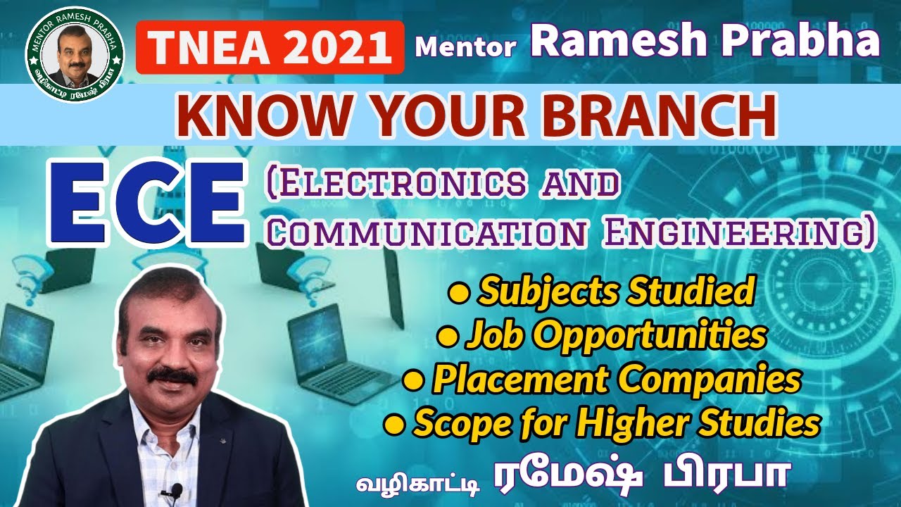 ECE(Electronics & Communication Engineering) | Know Your Branch | Prof.Dr.S.Muttan | Ramesh Prabha
