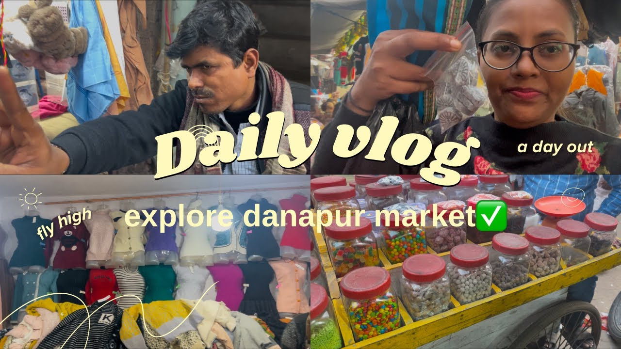 **DANAPUR || Market explore i try pachak 🤣✨✅#youtube #viral #vlog #patna #yt #fyp 