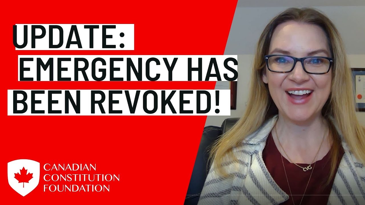 Trudeau revokes emergency, but now must answer in court!