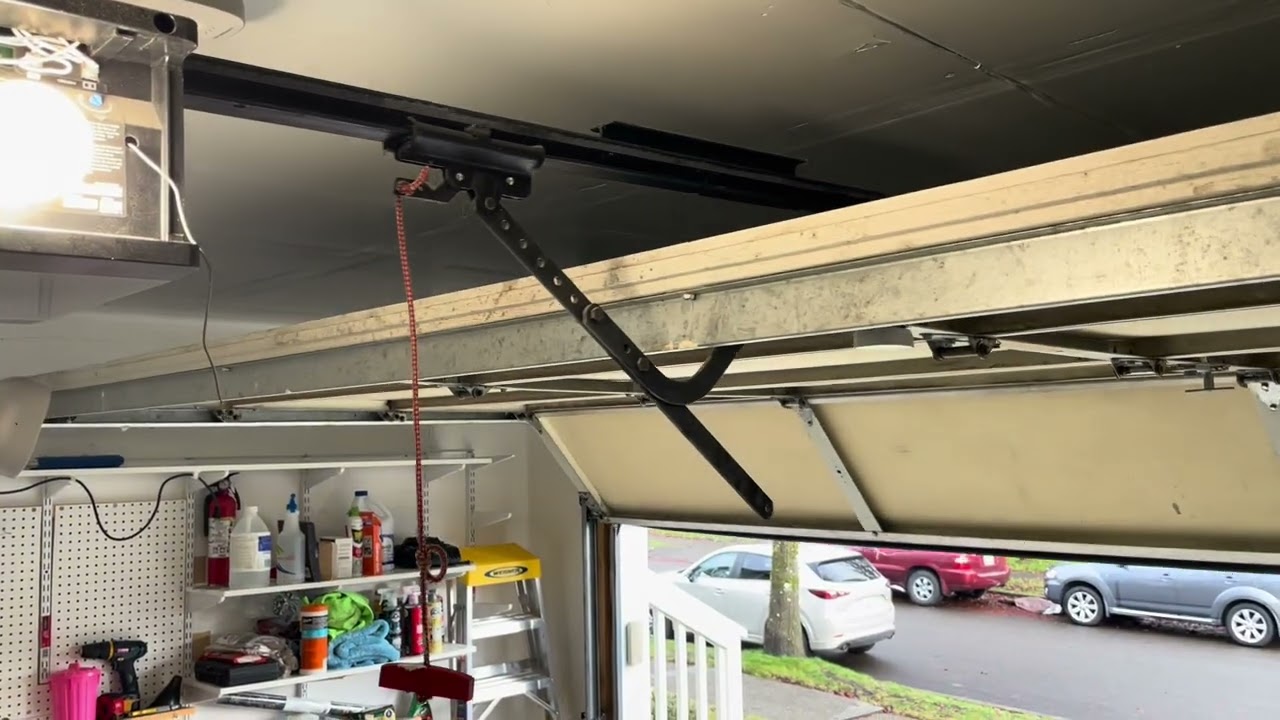 Very Squeaky Garage Door Opening and Closing