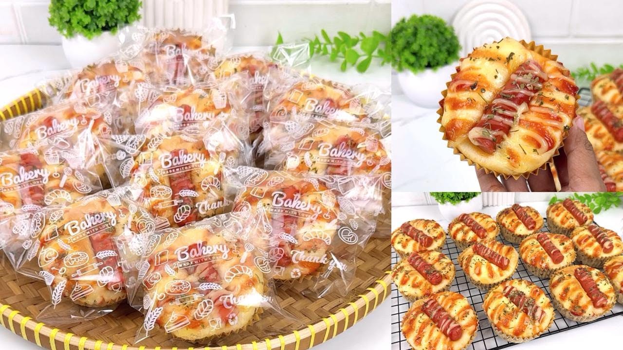 1/4 KG TEPUNG HASILNYA LUMAYAN BANYAK‼️ RESEP ROTI SOSIS UNTUK JUALAN SIMPLE PRAKTIS ENAK BANGET