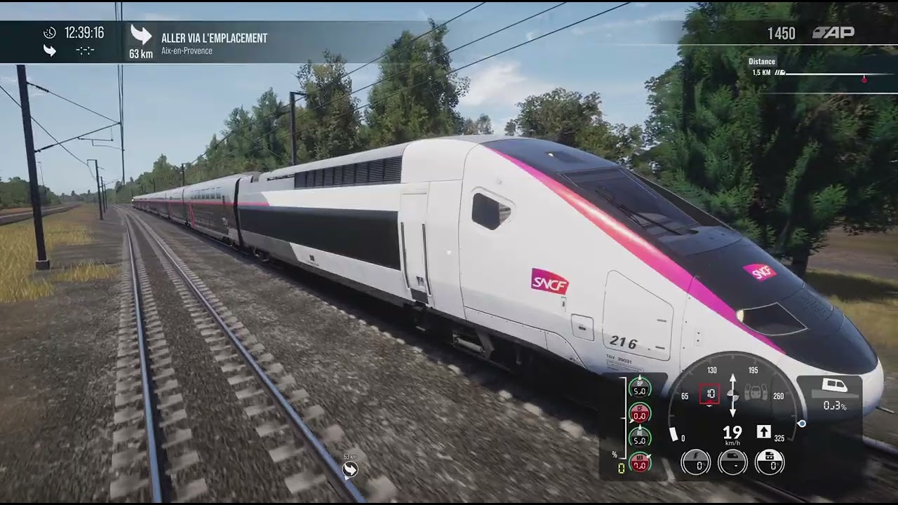 Train Sim World 5_tgv retours a Avignon tgv en marche arrière [ ps se tgv ne repartira pas]