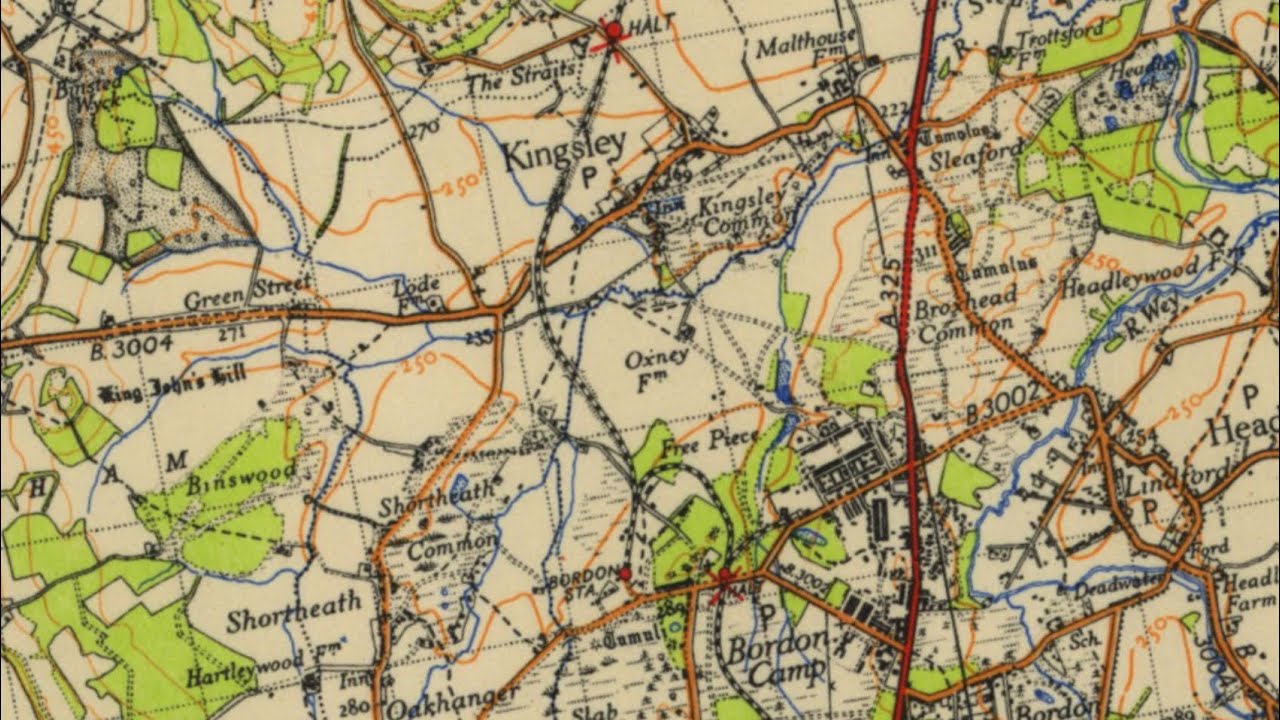 The landing field at Bordon