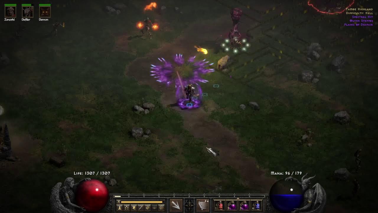 Diablo 2 Reign of the Warlock - Single Player - Act 3 and on, Hell