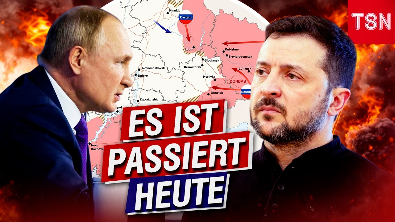 PUTIN AUF DER FLUCHT! DONBAS- UND KRIM-VERTEIDIGUNG KOLLABIERT — VERHEERENDER SCHLAG DER UKRAINE!