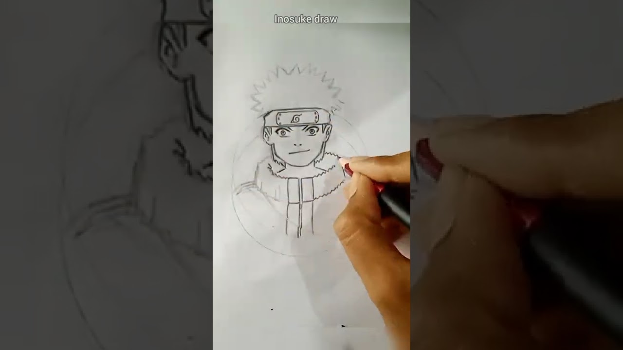 Naruto drawing 🍜 🍥🍥 